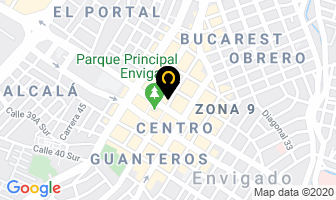 Mapa de Banco Santander Colombia S.a en Envigado