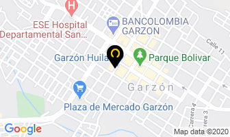 Mapa de Banco Wwb en Garzón
