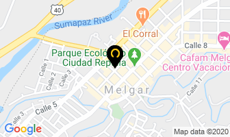 Mapa de Bancolombia en Melgar