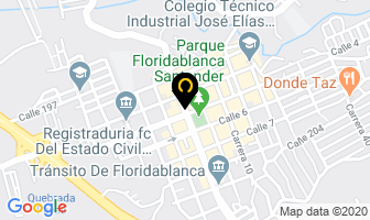 Mapa de BANCOLOMBIA en Floridablanca