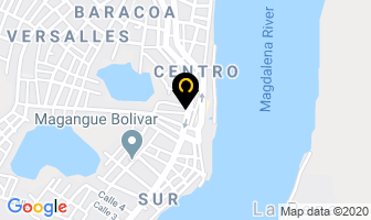 Mapa de BANCOLOMBIA en Magangué