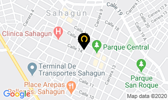 Mapa de BANCOLOMBIA en Sahagún