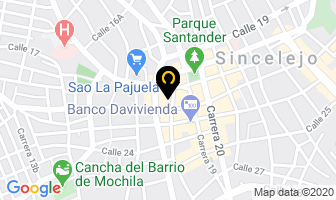 Mapa de BANCOLOMBIA en Sincelejo