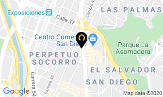 Mapa de BANCOLOMBIA ALMACENTRO en Medellín
