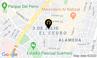 Mapa de BANCOLOMBIA AVENIDA ROOSVELT en Cali
