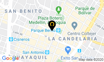 Mapa de BANCOLOMBIA CARABOBO en Medellín