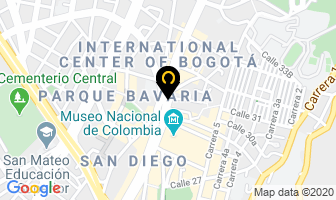 Mapa de BANCOLOMBIA CENTRO INTERNACIONAL en Bogotá D.C