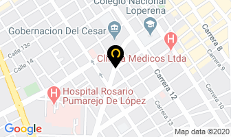 Mapa de Bancolombia S.a. en Valledupar