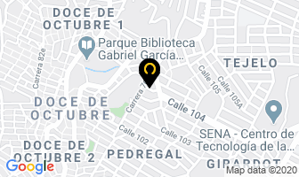 Mapa de Banda Norteña en Medellín