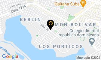Mapa de Banda Papayera Rumba Brava en Bogotá D.C