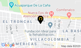 Mapa de Bandas Cimexsa Ltda. en Cali