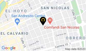Mapa de Bandas Karotid Jr en Cali