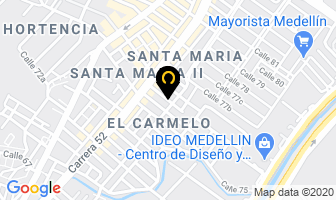 Mapa de Bandas & Servicios Ltda. en Medellín