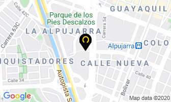 Mapa de Bandeirantes en Medellín