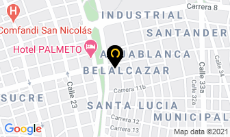 Mapa de Bandejas Y Perfiles S.a.s. en Cali