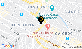 Mapa de Banquetes Altovar en Medellín