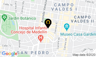 Mapa de Banquetes Cheff en Medellín