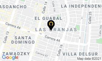 Mapa de Banquetes Herminson Chef en Cali