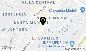 Mapa de Banquetes María Teresa en Itaguí