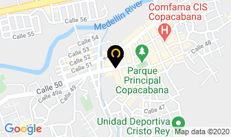Mapa de Banquetes Mesa 48 en Copacabana