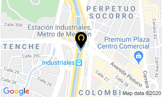 Mapa de Banquetes Nelpa en Medellín