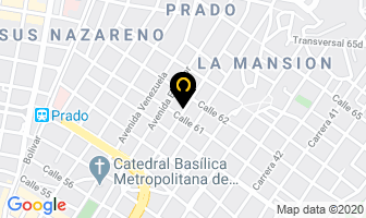Mapa de Banquetes Prado Real en Medellín
