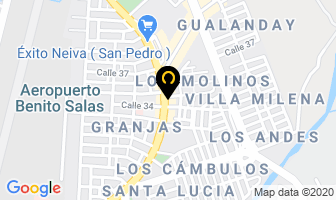 Mapa de Banquetes Riko en Neiva