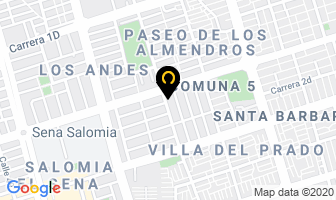 Mapa de Bao China Valluna en Cali