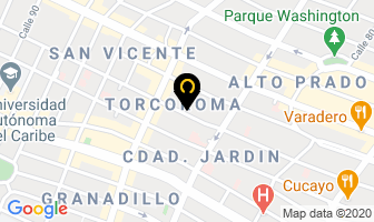 Mapa de Baquero Latorre Hernando en Barranquilla