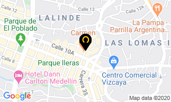 Mapa de Bar 40&20 en Medellín