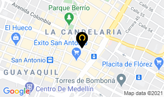Mapa de Bar Colon en Medellín