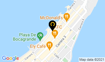 Mapa de Bar El 21 en Cartagena