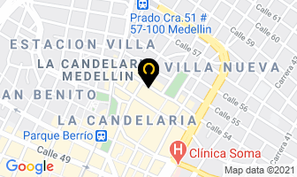 Mapa de Bar La Barcaza en Medellín