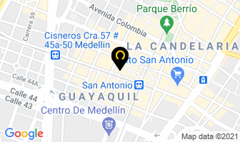Mapa de Bar Milonga en Medellín