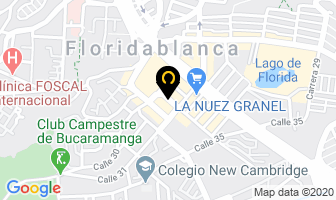 Mapa de Bar Oxigeno Extremo en Floridablanca