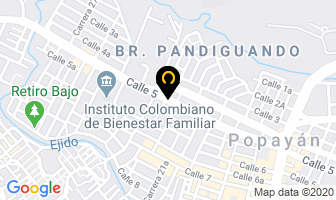 Mapa de Bar Patatus Comidas Rápidas en Popayán