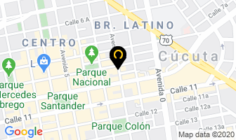 Mapa de Bar Perfumeria  Zoey en Cúcuta