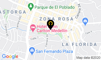 Mapa de Bar Restaurante Este West'e en Medellín