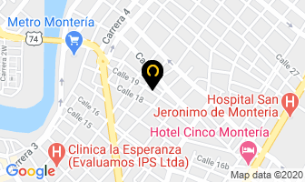 Mapa de Baraja Taller Creativo en Montería