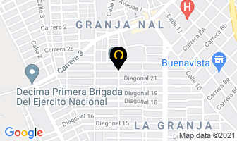 Mapa de Barajas García Fabián en Montería