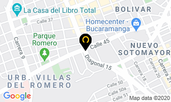 Mapa de Baratillo De Materiales en Bucaramanga