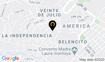 Mapa de Barber Shop en Medellín