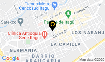 Mapa de Barbería Agudelo en Itaguí