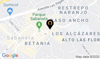 Mapa de Barbería El Boca en Sabaneta