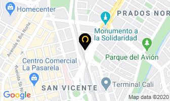 Mapa de Barbosa Miryam en Cali