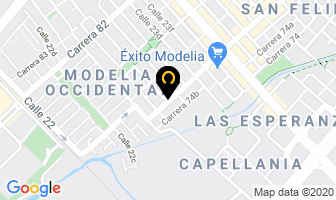 Mapa de Barcelona Comercializadora en Bogotá D.C