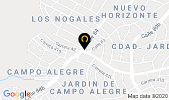 Mapa de Baring Ltda. en Barranquilla