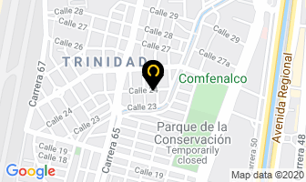 Mapa de Barniplast Ltda. en Medellín