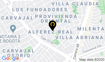 Mapa de Barón Guzmán Luz Marina en Bogotá D.C
