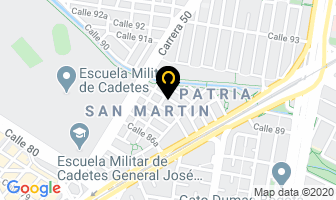 Mapa de Barquidelicias en Bogotá D.C